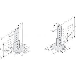 Sommer S10759-00001 60/210 right rising gates post fitting