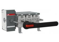 ABB Stotz-Kontakt OT1600EM03P, earthing switch 3-pole with handle and shaft, 1SCA115815R1001