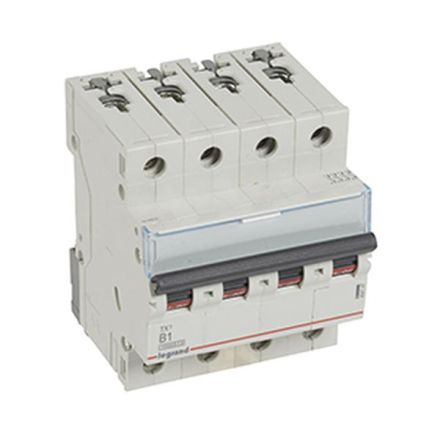 Legrand 404147 Circuit breaker TX3 B1A 4P 10KA 4M