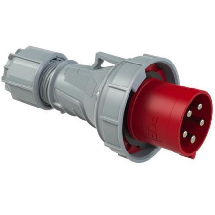 PCE 035-6 IP67 63A 5-pin 6h plug twist