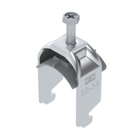 OBO Bettermann 1187326 2056 BS-N1-K-34 ALU 28-34mm aluminum clamp