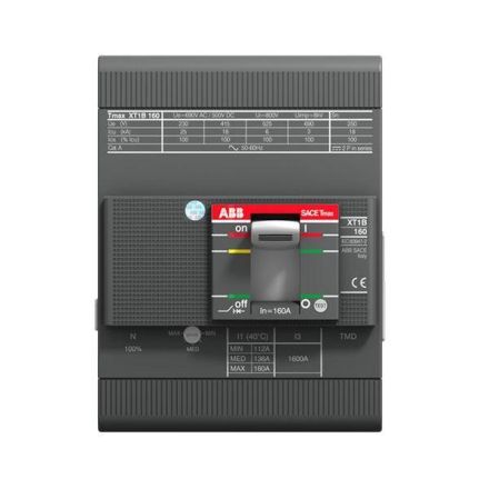 ABB Stotz-Kontakt 1SDA074680R0001 XT1S 125 TMF 20-500 4P FF UL/CSA circuit breaker