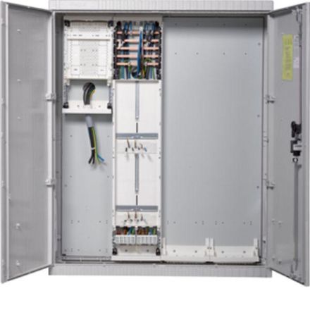 Hager ZAS132BD65A 3-point 5-pole 2x empty field meter connection cabinet