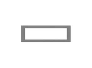 Grothe 600 grey clamp frame grey, 98023