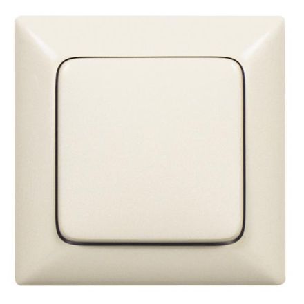 Legrand 776017 rocker switch with label field Creo, (beige)