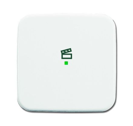 Busch-Jaeger 6233-10-214 Rocker switch, 1-way, with symbol 'Scene' alpine white