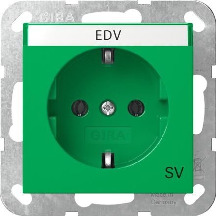 Gira 4457107 BSF SV System 55 gr socket SCHUKO