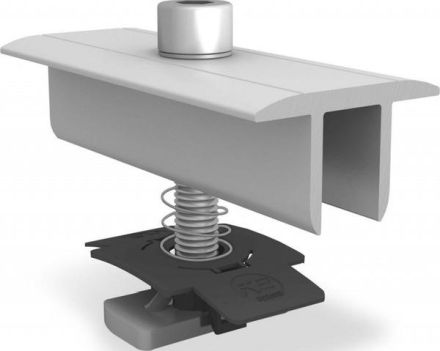K2 Systems 1005156 M MC XS SET silver StS 30-33 PU=200 module middle clamps
