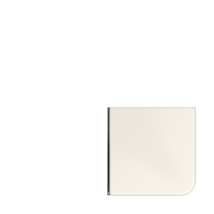 JUNG CD404TSAN14 button set F40 series CD | 4-way, bottom right, top left | white