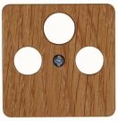 Kopp 357830185 MILANO TV/RF/SAT oak antenna cover