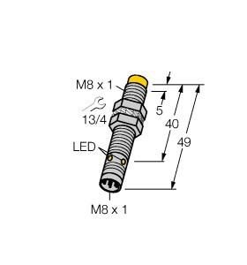 Turck 4635801 NI6U-EG08-AP6X-V1131 inductive sensor