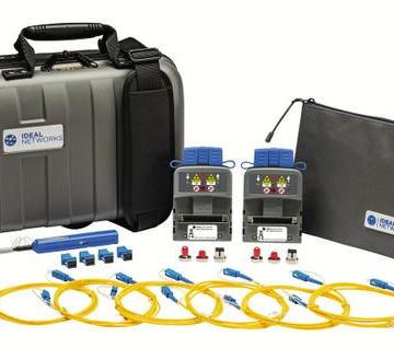 TREND Networks Ltd Ltd FiberTEK IV-SM Laser Kit Fiber Optic Loss Meter