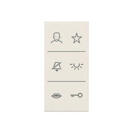 Jung SIV6ADCW Design Cover Video, F50, Series AS/A, white