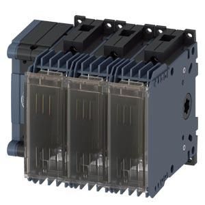 Siemens 3KF1306-0LB11 switch disconnector size 000 3-pole 63A front drive left