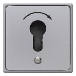 Berker 4450 key switch Up for profile half cylinder die-cast IP44