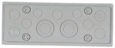 ABB Striebel & John ZP57 flange 2xM32 / M20, 4xM25, 5xM20 accessories for TriLine cabinet series, 2CPX038535R9999