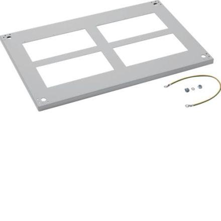 Hager FZ892D cover plate opened for ASV IP54 SKI