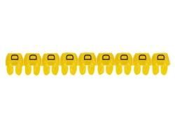 Legrand 038363 license plate 38363 D 4-6qmm CAB , (yellow)