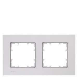 Siemens 5TG1112-1 frame 2-way aluminum metallic 161x90mm