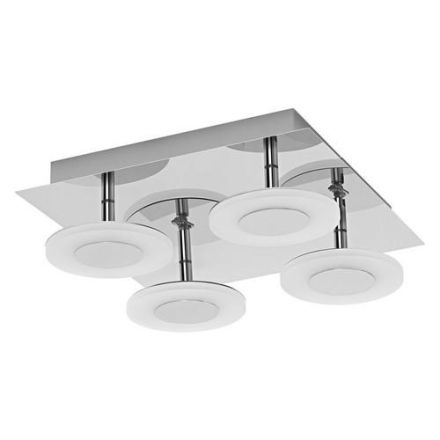 LEDVANCE Osram 4058075573901 SMART WIFI ORBIS WAVE300SQ IP44TWCR LED ceiling light