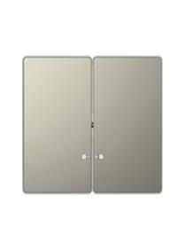 MERTEN MEG3420-6050 double rocker nickel metallic system design