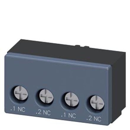 Siemens 3RA6912-1A auxiliary switch screw connection