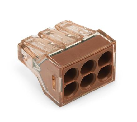 Wago 773-606 plug terminal 6f 400V 32A 1,5-4qmm br