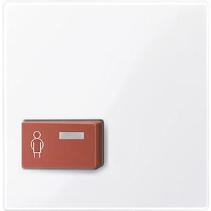 MERTEN 450425 Central plate active white glossy System M