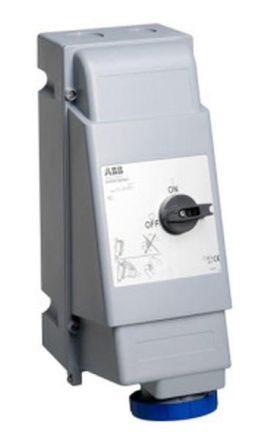 ABB Stotz-Kontakt 263MVS6WH wall socket, 2CMA162828R1000