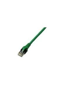 PROTEC.net 05300602 Cat6A-ISO 4P26 S/FTP 2xRJ45 1.0m patch cable halogen-free green