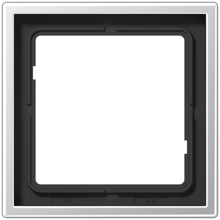 Jung AL2981 frame 1-way, vertical and horizontal mounting, LS 990, aluminum