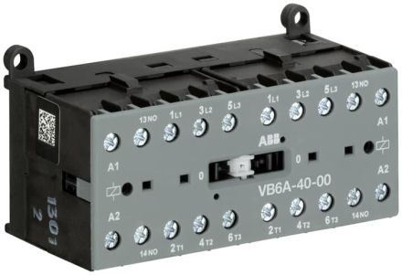 ABB Stotz-Kontakt VB6A-40-00-80, reversing contactor 220-240V 40-450Hz, GJL1211911R8000
