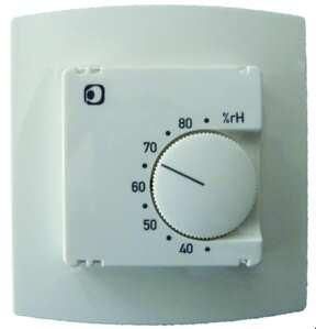 PROTEC.class 05104804 Room temperature controller UP-hygrostat PHUP mechanical pure white changeover