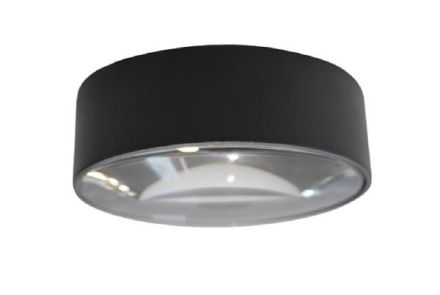 CMD 9038 6W 540lm 3000K aluminum anthracite with magnifying glass LED ceiling light LB22