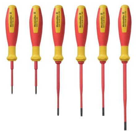 Weidmüller 2749600000 SDI SET SLIM T8/T9/T10/T15/T20/T25 screwdriver set