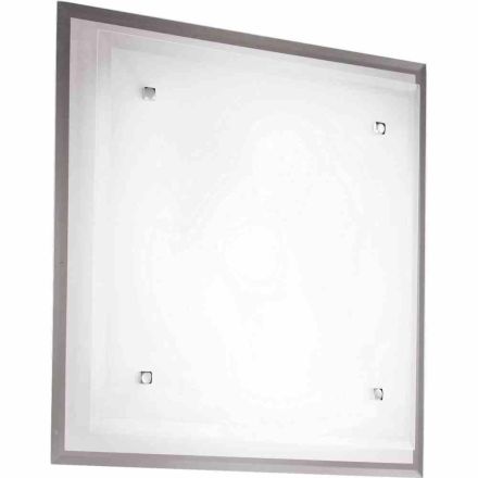 Fabas Luce 2957-65-102 surface-mounted light 2x46W HV chr mt E27 IP20 Gl_opal