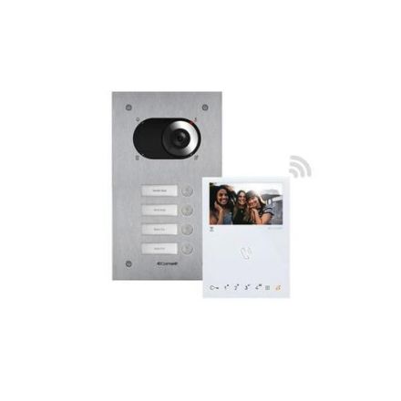 Comelit Group Germany KVS2014 Switch 1x Monitor Mini HF WiFi SB2 Video Intercom Set