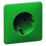 Hochköpper 00567011 D 80.6611 green socket SCHUKO