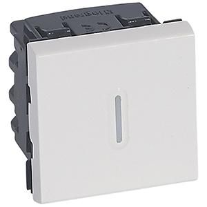 Legrand 077094 changeover switch MOSAIC 16A BEL 2M WS , (white)