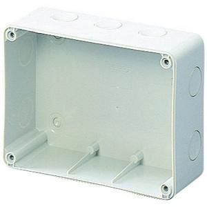 Gewiss GW66677 IEC surface-mounted for sockets 16/32A horizontal empty housing