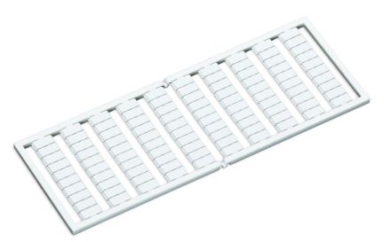 Wago 209-501 empty white WSB labeling