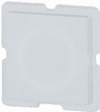 Eaton 02TQ18 button plate, white, 086859