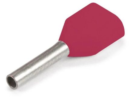 RED 2250-30-0035 Twin wire end ferrules 2x10qmm 12mm