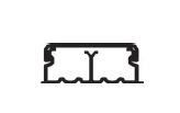 EFAPEL 32X12,5 ADHESIVE TRUNKING WHITE