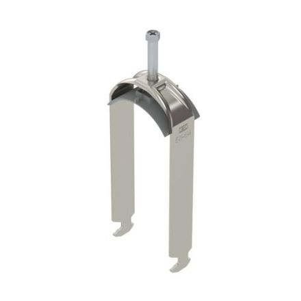 OBO Bettermann 1186363 2056 BS-H2-K-64 A2 58-64mm 2-way stainless steel clamp