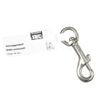 REWWER-TEC 265131 EAN die-cast carabiner K82 nickel-plated