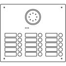 Ritto 1813120 Acero stainless steel door station audio, 15 WE, audio, stainless steel