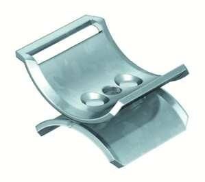 OBO Bettermann 2058/2 M 34-40mm FT metal double trough, 1199757