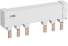 ABB Stotz-Kontakt PS2-2-2-125, 3-phase busbar for 2 MS155 with 2 HK/SK, Ie=125A, 1SAM401920R1022
