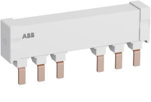 ABB Stotz-Kontakt PS2-2-2-125, 3-phase busbar for 2 MS155 with 2 HK/SK, Ie=125A, 1SAM401920R1022